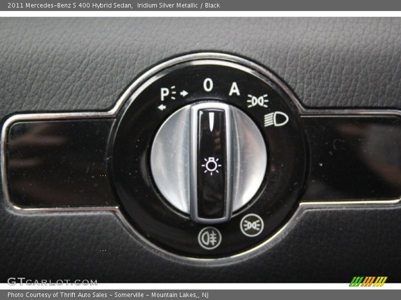 Iridium Silver Metallic / Black 2011 Mercedes-Benz S 400 Hybrid Sedan