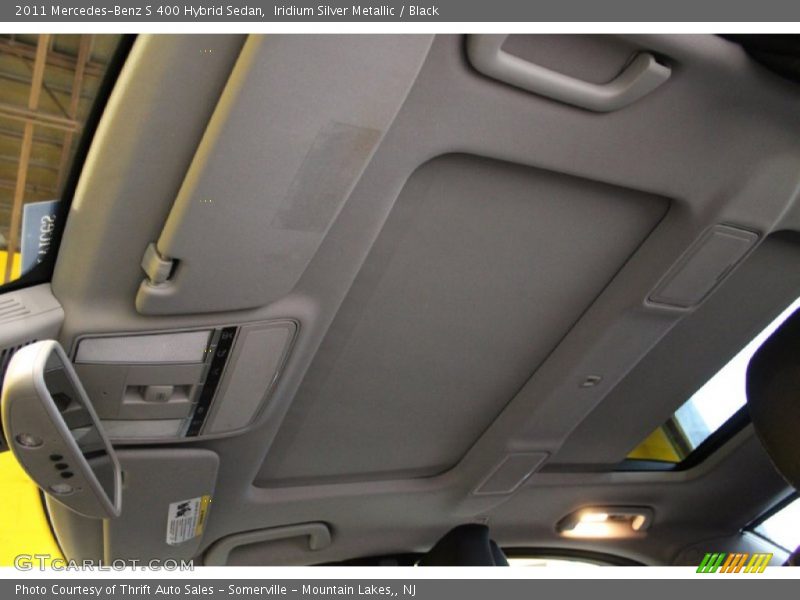 Iridium Silver Metallic / Black 2011 Mercedes-Benz S 400 Hybrid Sedan