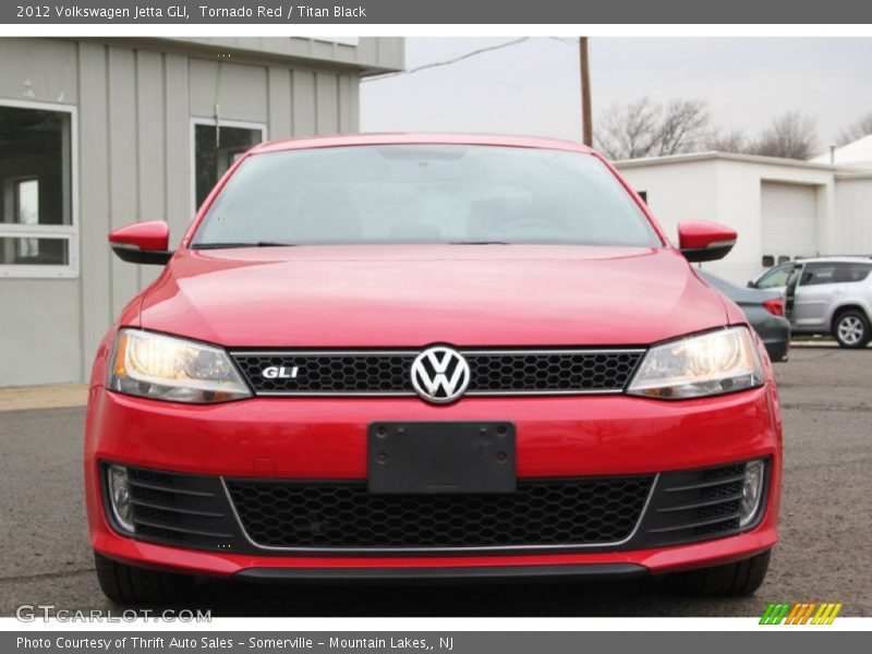 Tornado Red / Titan Black 2012 Volkswagen Jetta GLI