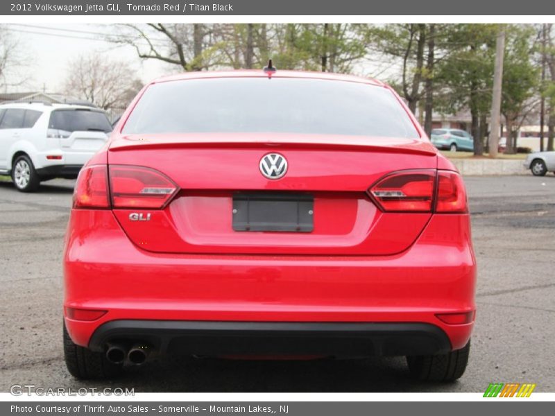 Tornado Red / Titan Black 2012 Volkswagen Jetta GLI