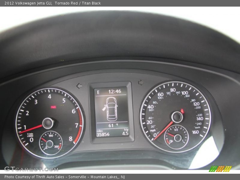  2012 Jetta GLI GLI Gauges