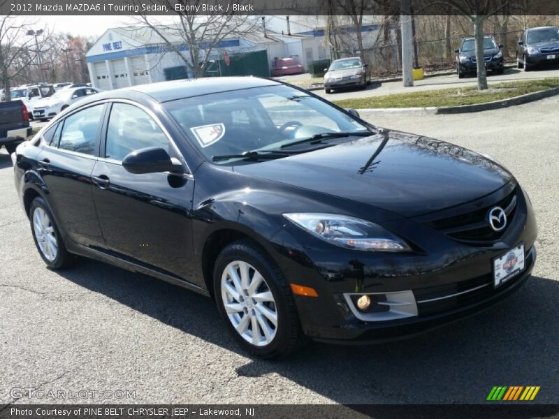 Ebony Black / Black 2012 Mazda MAZDA6 i Touring Sedan