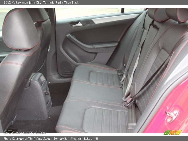 Rear Seat of 2012 Jetta GLI