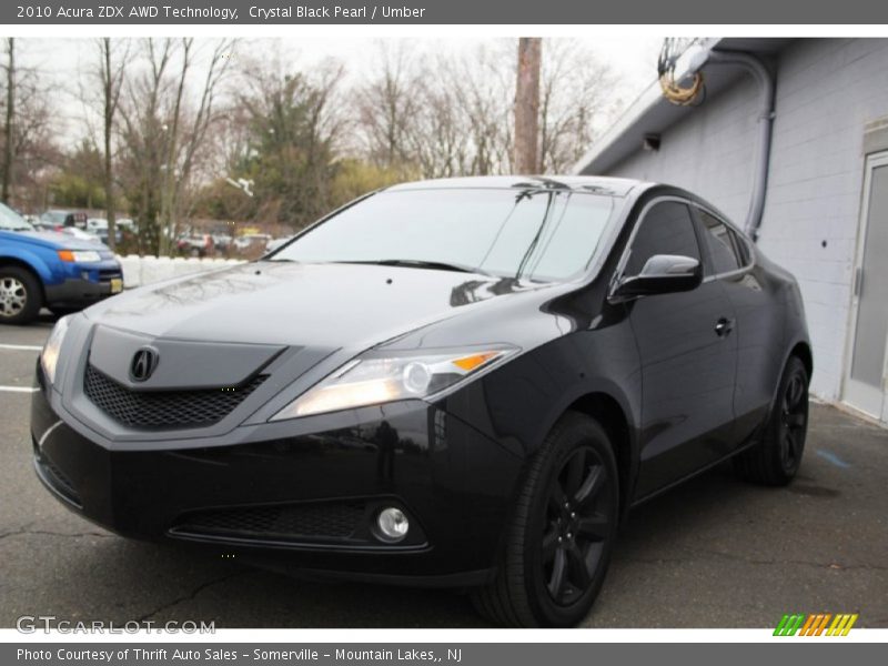 Crystal Black Pearl / Umber 2010 Acura ZDX AWD Technology