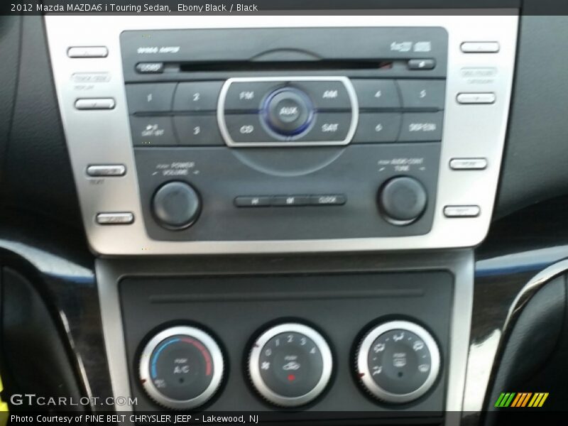 Ebony Black / Black 2012 Mazda MAZDA6 i Touring Sedan