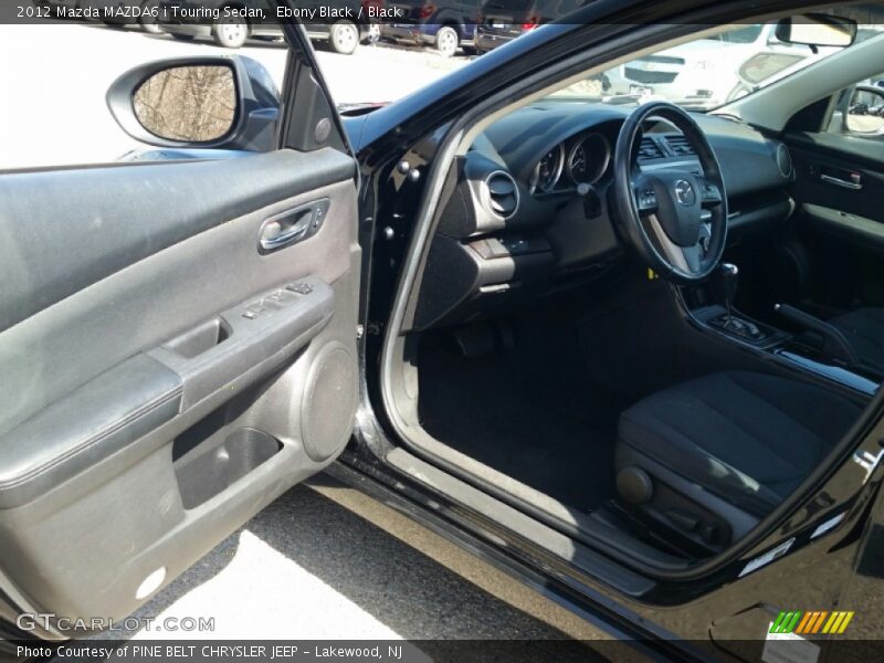Ebony Black / Black 2012 Mazda MAZDA6 i Touring Sedan