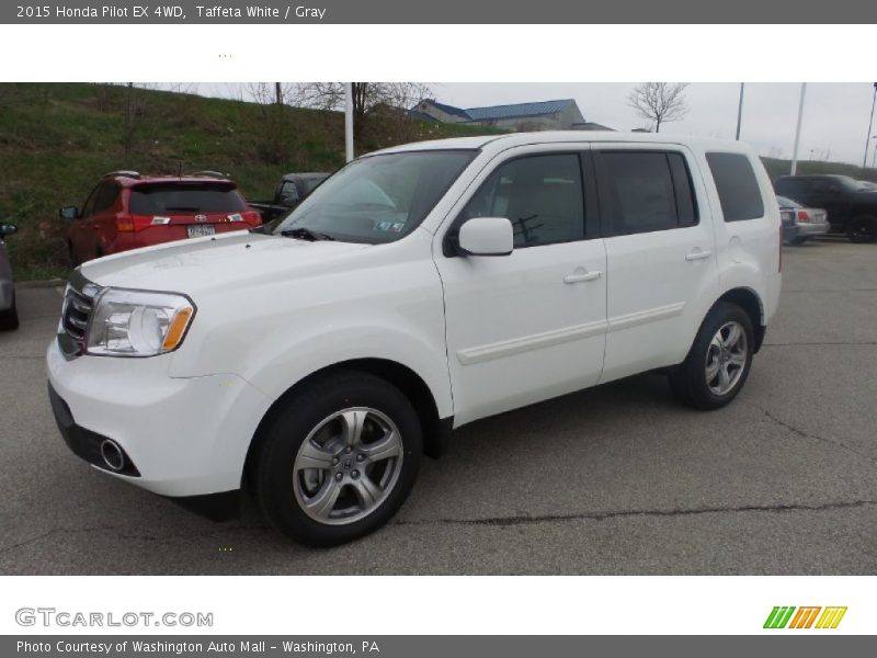 Taffeta White / Gray 2015 Honda Pilot EX 4WD