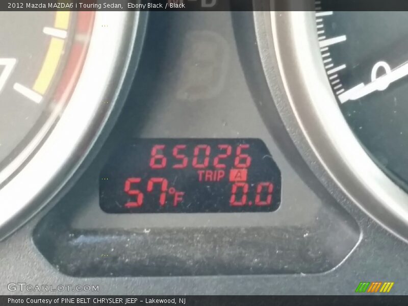 Ebony Black / Black 2012 Mazda MAZDA6 i Touring Sedan