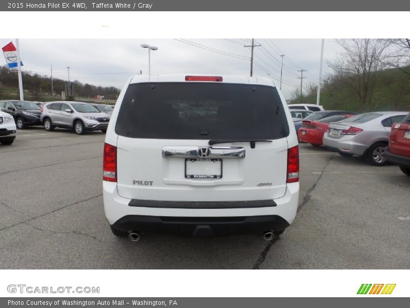 Taffeta White / Gray 2015 Honda Pilot EX 4WD