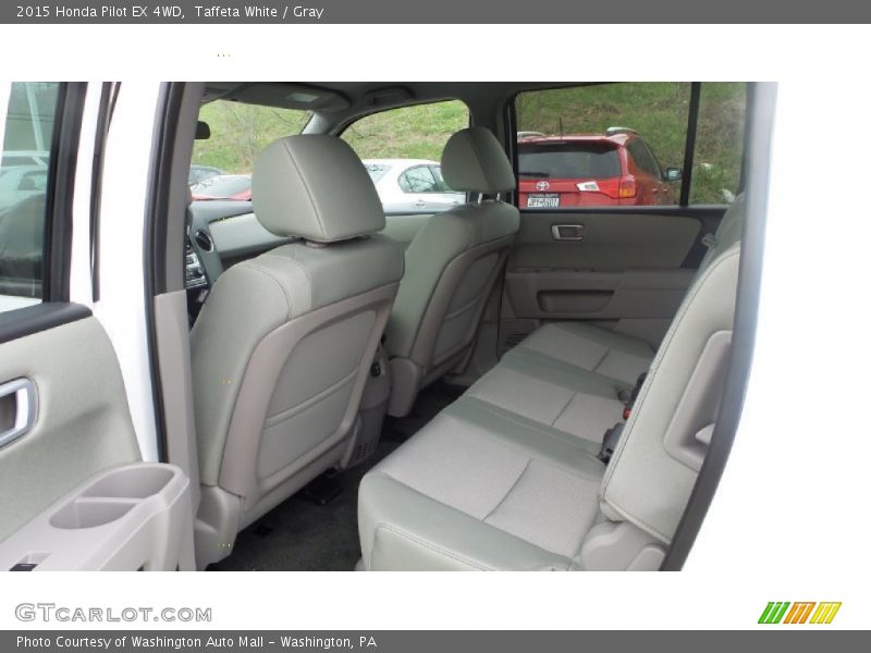 Taffeta White / Gray 2015 Honda Pilot EX 4WD