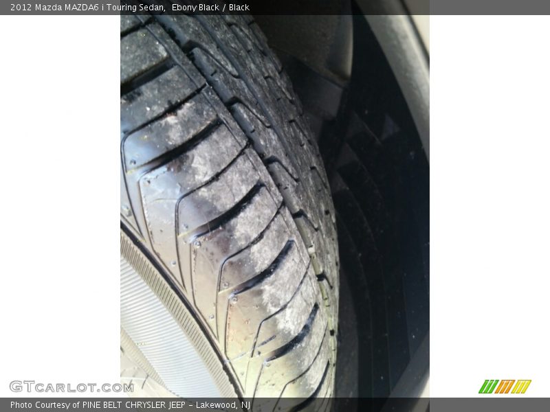 Ebony Black / Black 2012 Mazda MAZDA6 i Touring Sedan