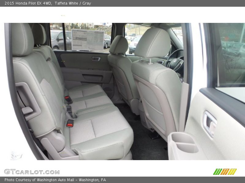 Taffeta White / Gray 2015 Honda Pilot EX 4WD