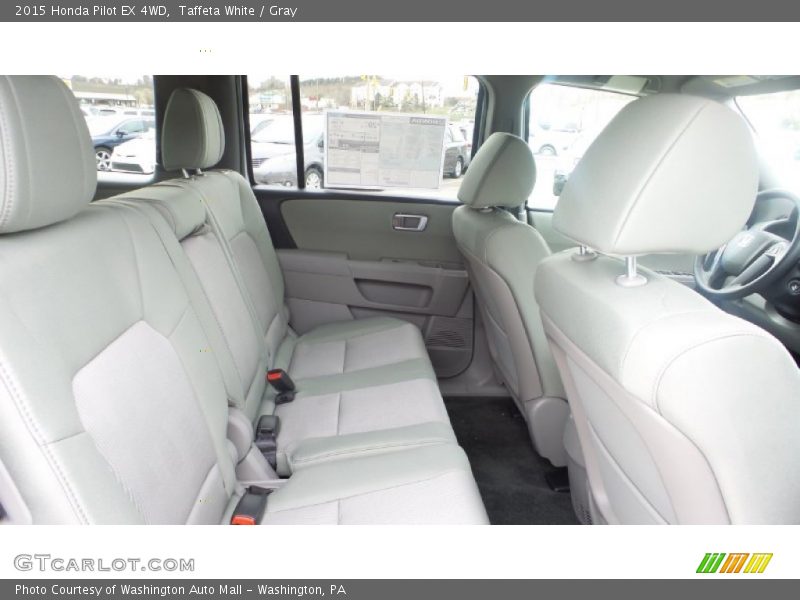 Taffeta White / Gray 2015 Honda Pilot EX 4WD