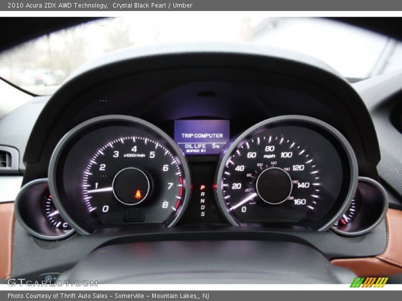  2010 ZDX AWD Technology AWD Technology Gauges