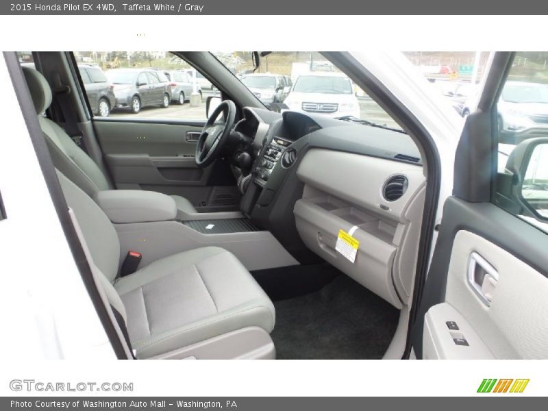 Taffeta White / Gray 2015 Honda Pilot EX 4WD