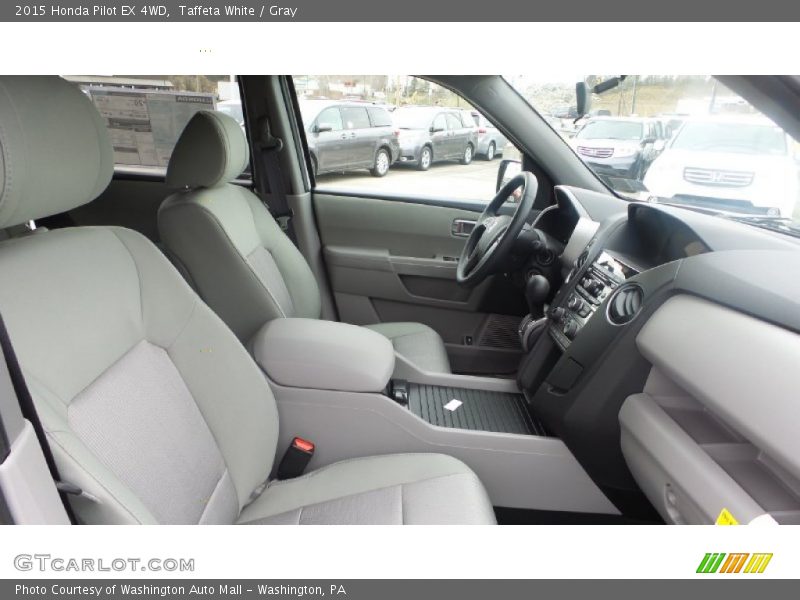 Taffeta White / Gray 2015 Honda Pilot EX 4WD