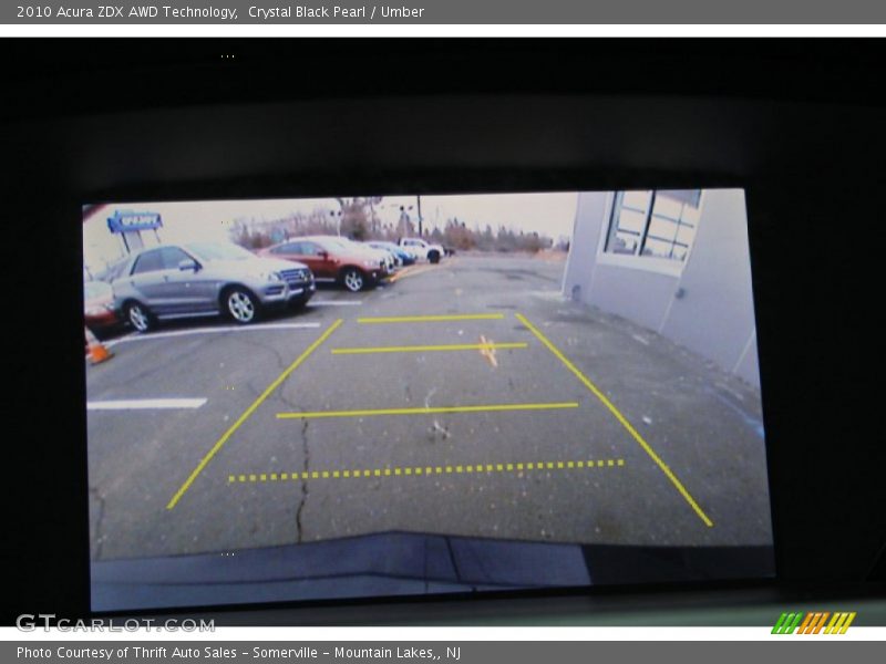 Crystal Black Pearl / Umber 2010 Acura ZDX AWD Technology