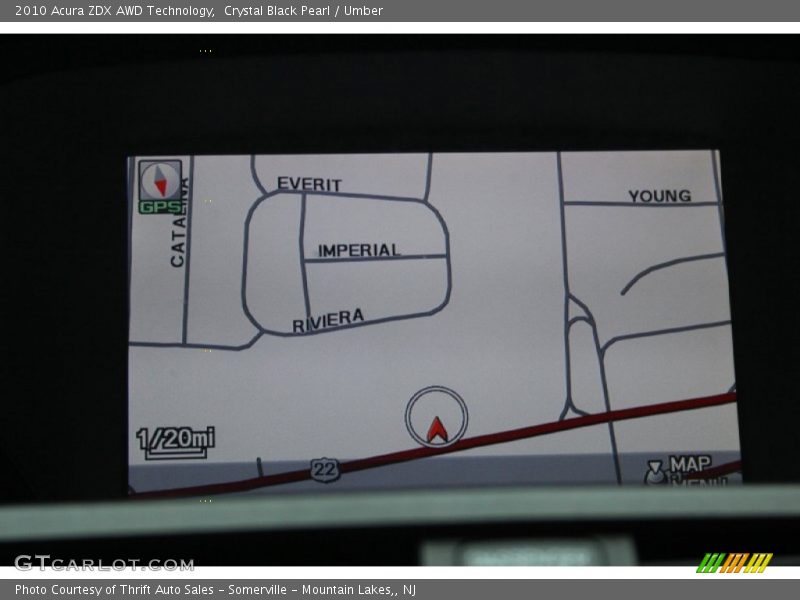 Navigation of 2010 ZDX AWD Technology