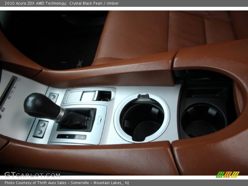 Controls of 2010 ZDX AWD Technology