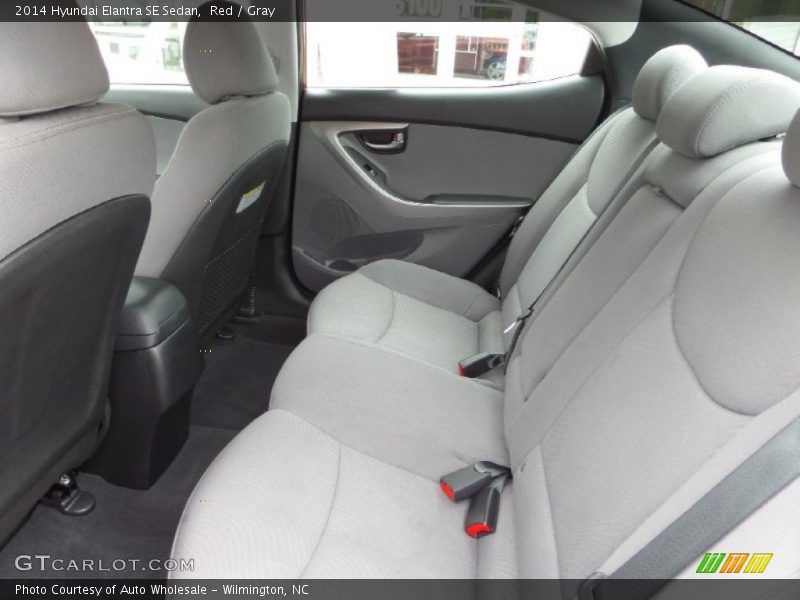 Red / Gray 2014 Hyundai Elantra SE Sedan