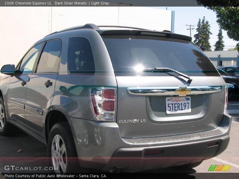Dark Silver Metallic / Light Gray 2006 Chevrolet Equinox LS