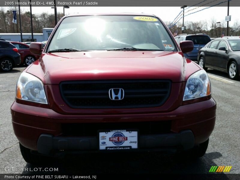 Redrock Pearl / Saddle 2005 Honda Pilot EX-L 4WD