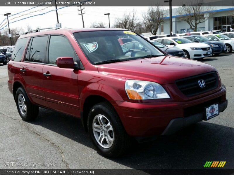 Redrock Pearl / Saddle 2005 Honda Pilot EX-L 4WD