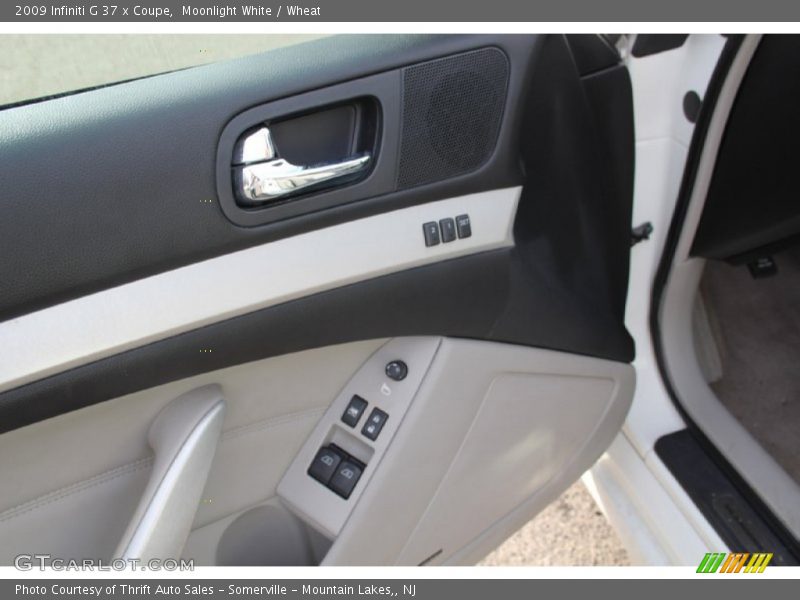 Moonlight White / Wheat 2009 Infiniti G 37 x Coupe