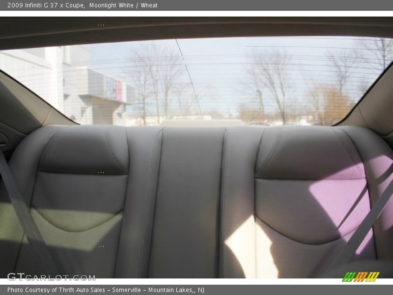 Moonlight White / Wheat 2009 Infiniti G 37 x Coupe