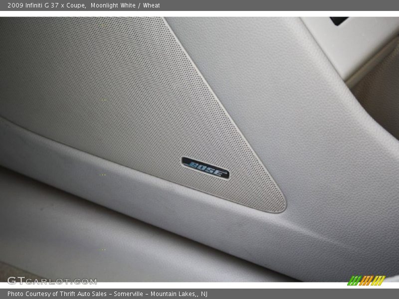 Moonlight White / Wheat 2009 Infiniti G 37 x Coupe