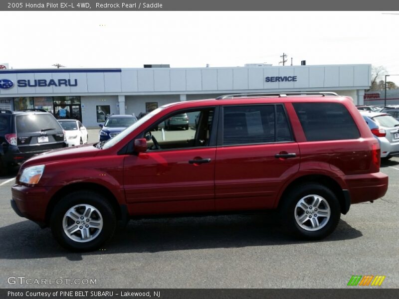 Redrock Pearl / Saddle 2005 Honda Pilot EX-L 4WD