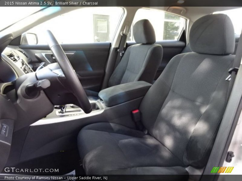 Brilliant Silver / Charcoal 2015 Nissan Altima 2.5 SV