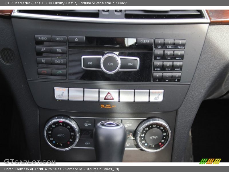 Iridium Silver Metallic / Black 2012 Mercedes-Benz C 300 Luxury 4Matic