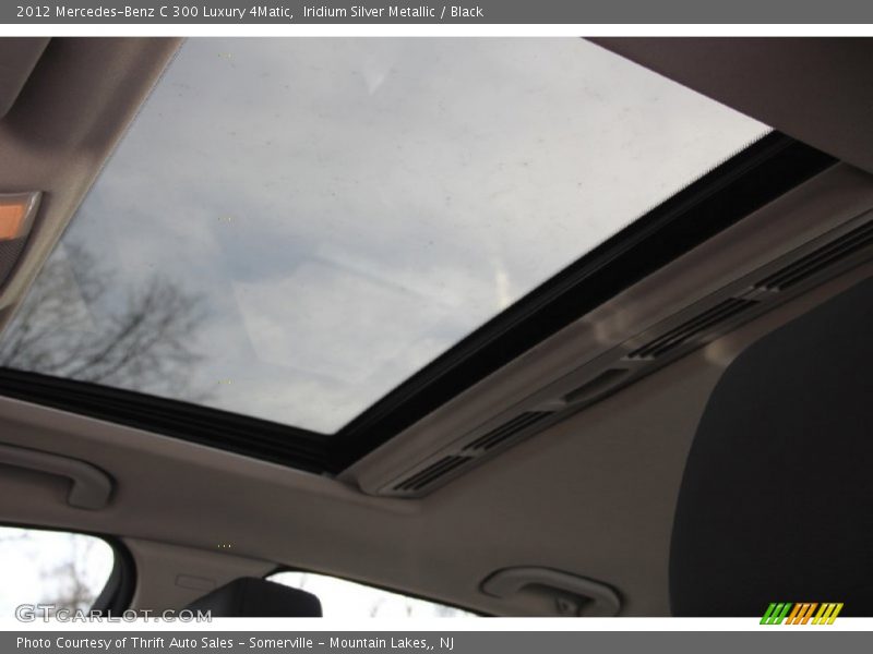 Iridium Silver Metallic / Black 2012 Mercedes-Benz C 300 Luxury 4Matic