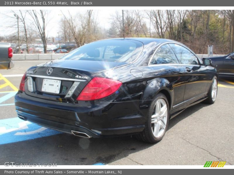 Black / Black 2013 Mercedes-Benz CL 550 4Matic