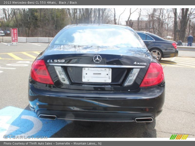 Black / Black 2013 Mercedes-Benz CL 550 4Matic