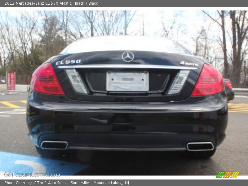 Black / Black 2013 Mercedes-Benz CL 550 4Matic