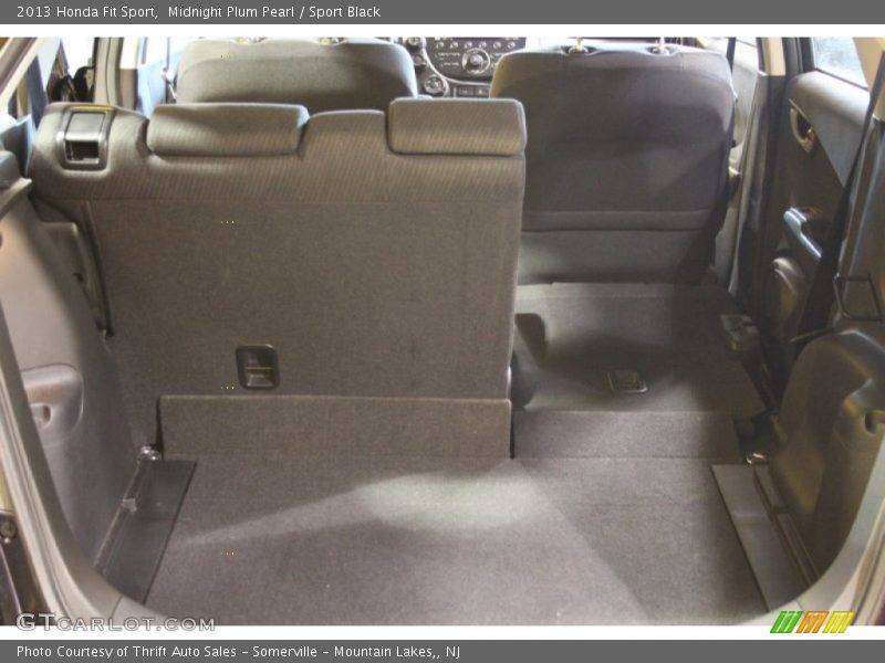 Midnight Plum Pearl / Sport Black 2013 Honda Fit Sport