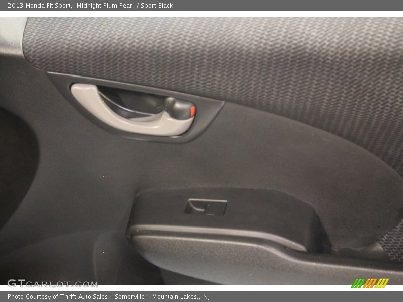 Midnight Plum Pearl / Sport Black 2013 Honda Fit Sport