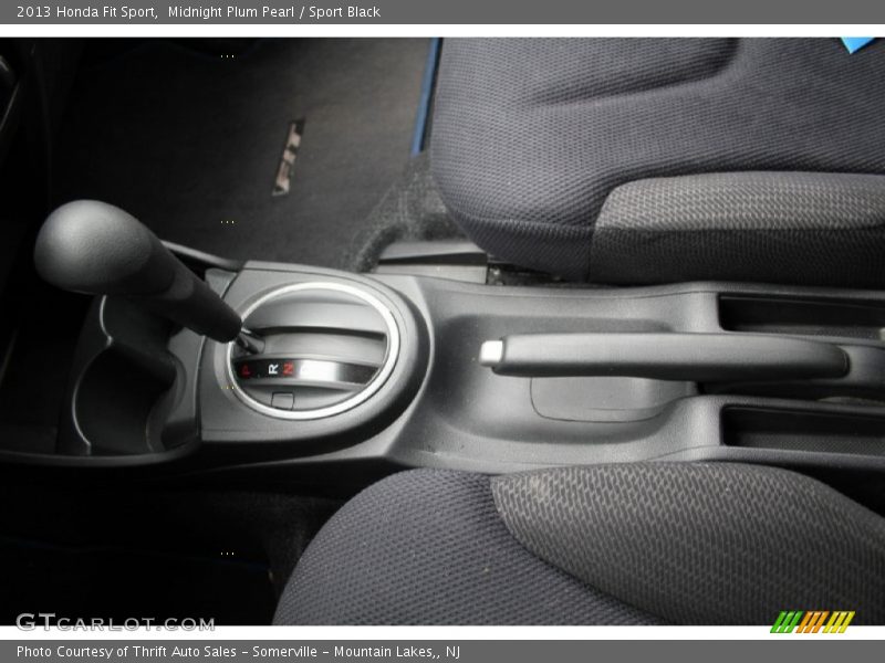 Midnight Plum Pearl / Sport Black 2013 Honda Fit Sport