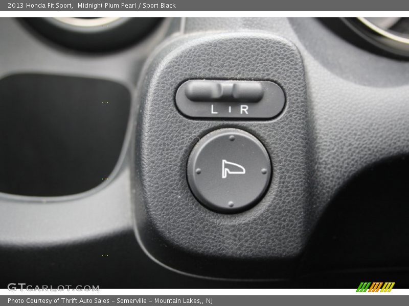 Midnight Plum Pearl / Sport Black 2013 Honda Fit Sport
