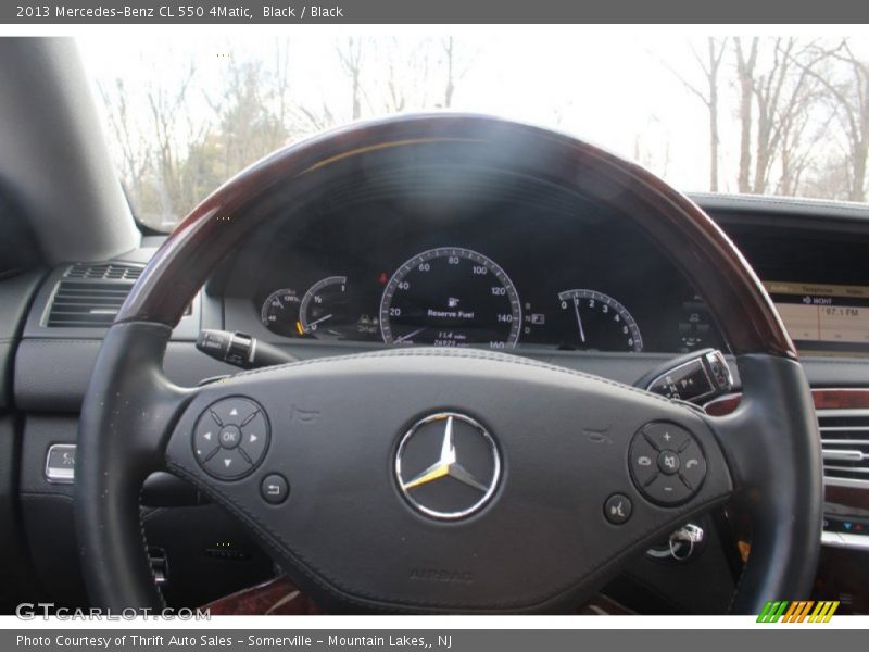 Black / Black 2013 Mercedes-Benz CL 550 4Matic