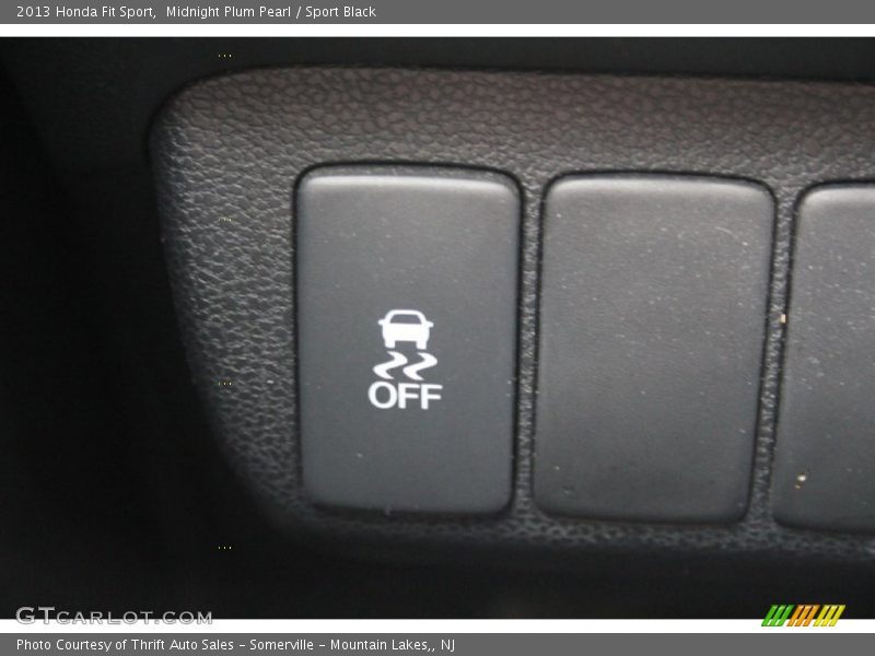 Midnight Plum Pearl / Sport Black 2013 Honda Fit Sport