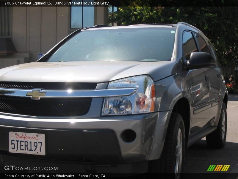 Dark Silver Metallic / Light Gray 2006 Chevrolet Equinox LS