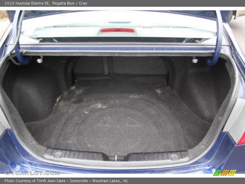 Regatta Blue / Gray 2010 Hyundai Elantra SE