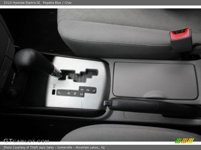 Regatta Blue / Gray 2010 Hyundai Elantra SE