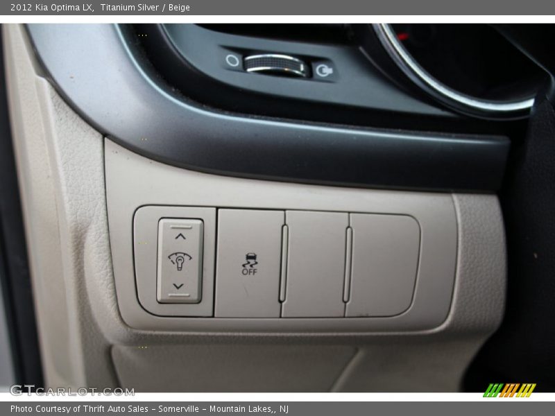 Titanium Silver / Beige 2012 Kia Optima LX