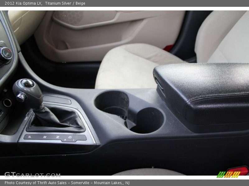 Titanium Silver / Beige 2012 Kia Optima LX