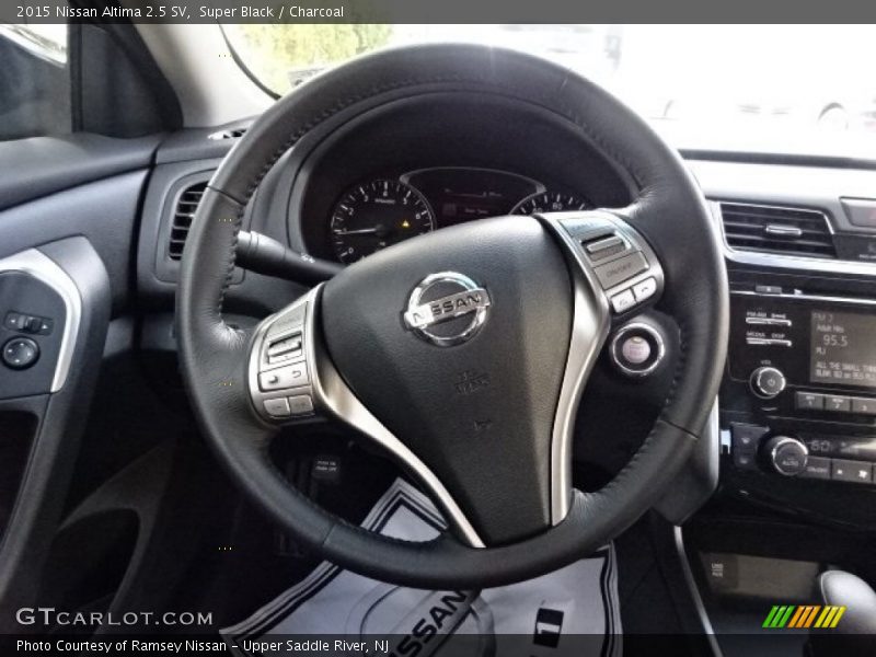 Super Black / Charcoal 2015 Nissan Altima 2.5 SV