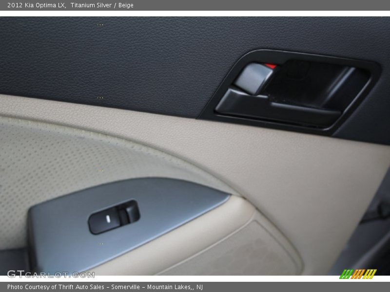 Titanium Silver / Beige 2012 Kia Optima LX
